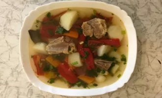 шурпа из казлятины