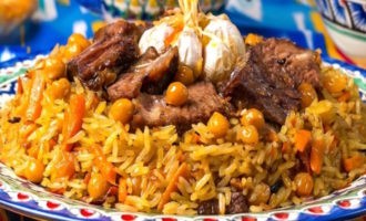 иранский плов с изюмом