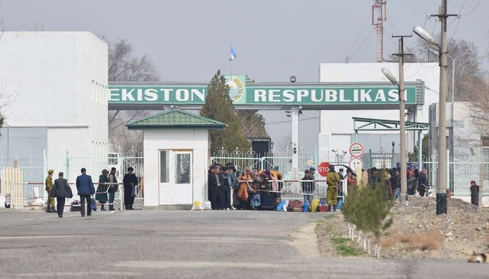 узбекистан граница