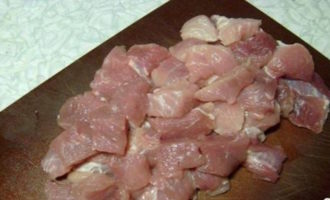 нарезанное мясо
