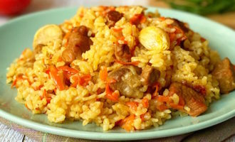 плов в мультиварке