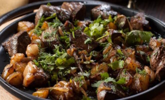 каурдак с картошкой