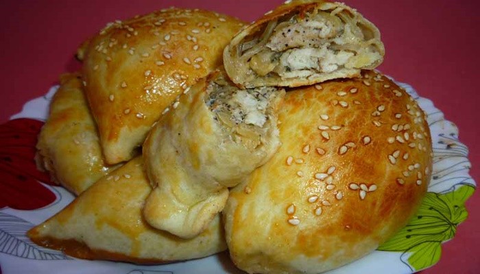 самса С картошкой и мясом